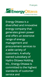 Mobile Screenshot of energyottawa.com